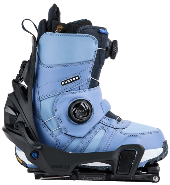 Burton W's Step On Split Binding Black - M 