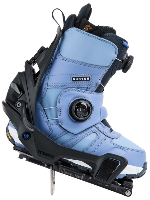 Burton W's Step On Split Binding Black - M 