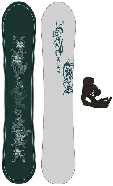 Burton Counterbalance m/binding All Mountain/Freeride/Freestyle - Herre