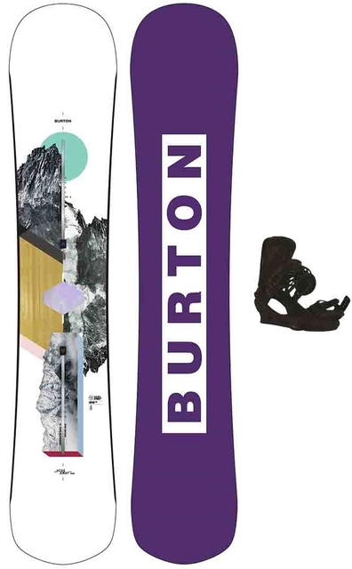 Burton Hideaway m/binding All Mountain - Dame 