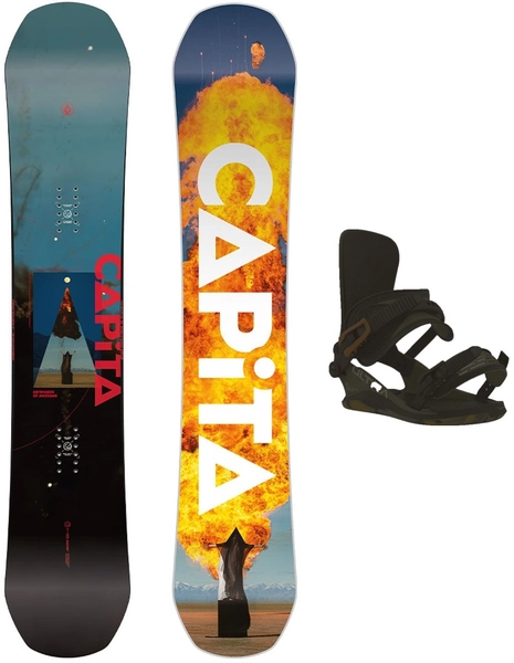 Capita Defenders Of Awesome m/binding All Mountain/Freestyle - Herre