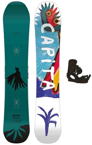 Capita Aeronaut m/binding All Mountain/Freeride/Freestyle - Herre