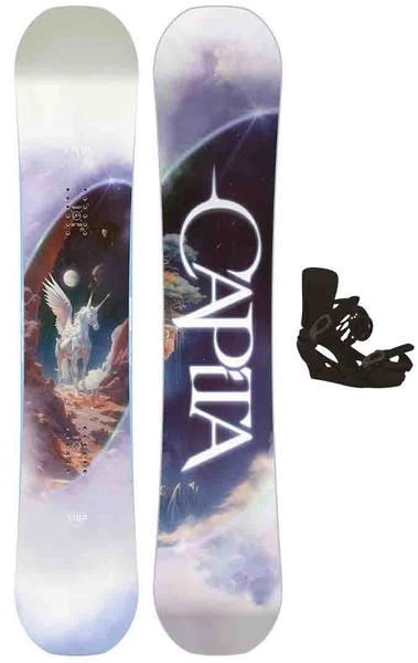 Capita Space Metal Fantasy m/binding All Mountain/Freestyle - Dame