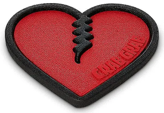 Crab Grab Mega Heart Red - One Size 