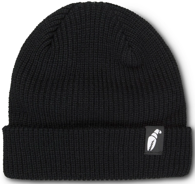 Crab Grab Claw Label Beanie Black 