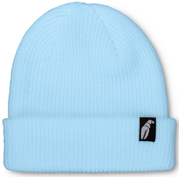 Crab Grab Claw Label Beanie Powder Blue