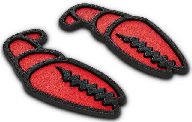 Crab Grab Mega Claw Black/Red - One Size 