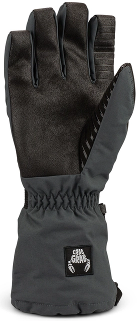 Crab Grab Cinch Glove Washed Black - L 