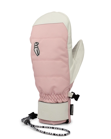 Crab Grab Snuggler Women Mitt Soft Pink