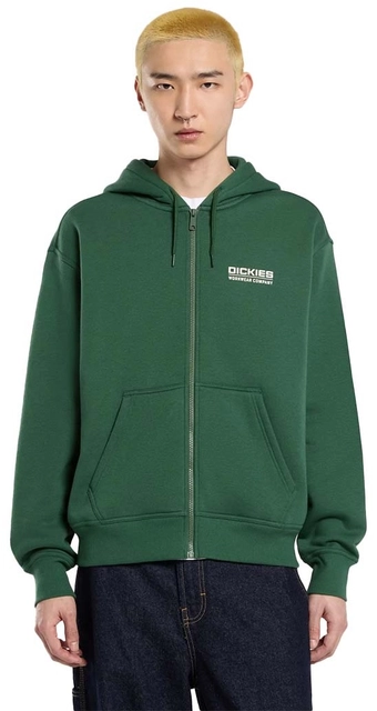 Dickies Bolivar Ziphoodie Pine Needle Green - M 