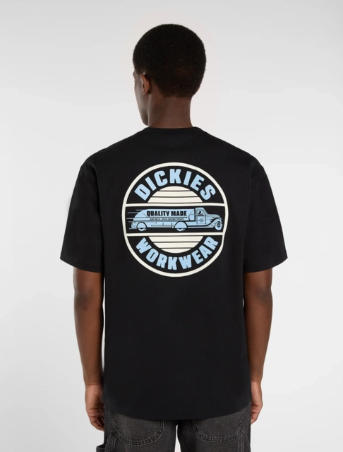 Dickies Circle SS Tee Black - M 