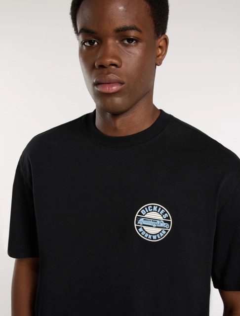Dickies Circle SS Tee Black - M 