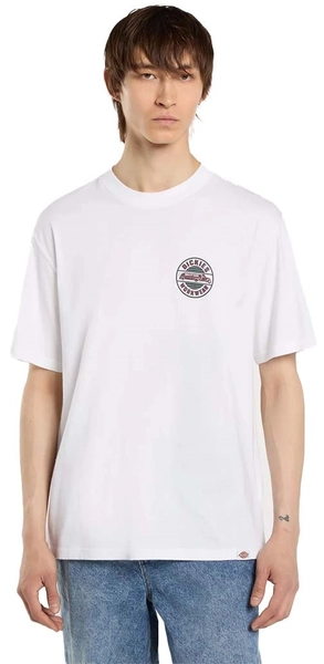 Dickies Circle SS Tee White