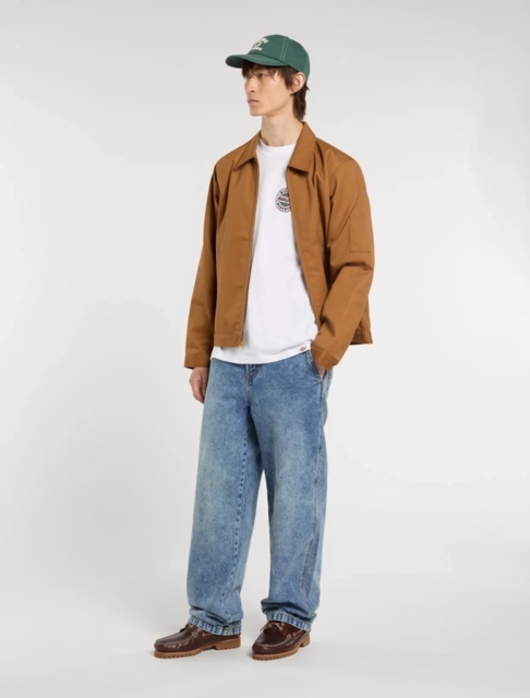 Dickies Circle SS Tee White - M 