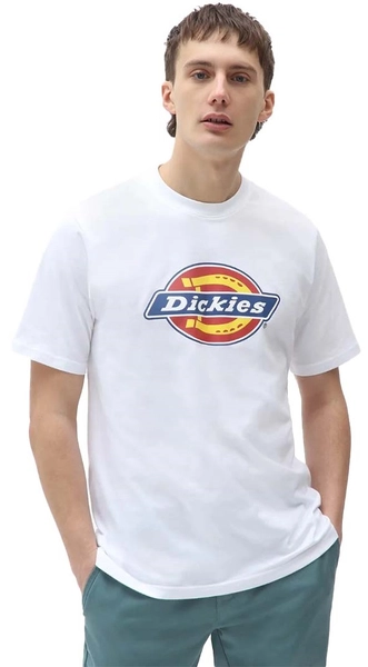 Dickies Icon Logo SS Tee White