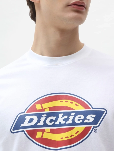 Dickies Icon Logo SS Tee White - M 