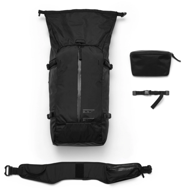 Db Snow Pro Backpack 32L Black Out 