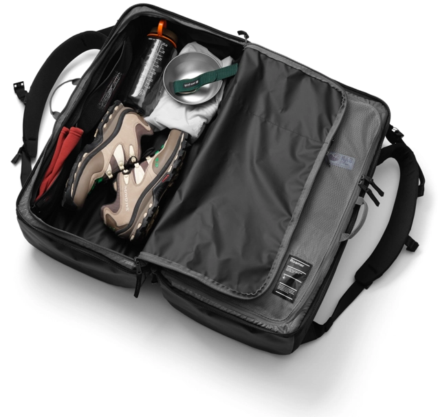 Db Roamer Pro Split Duffel 70L Black Out 