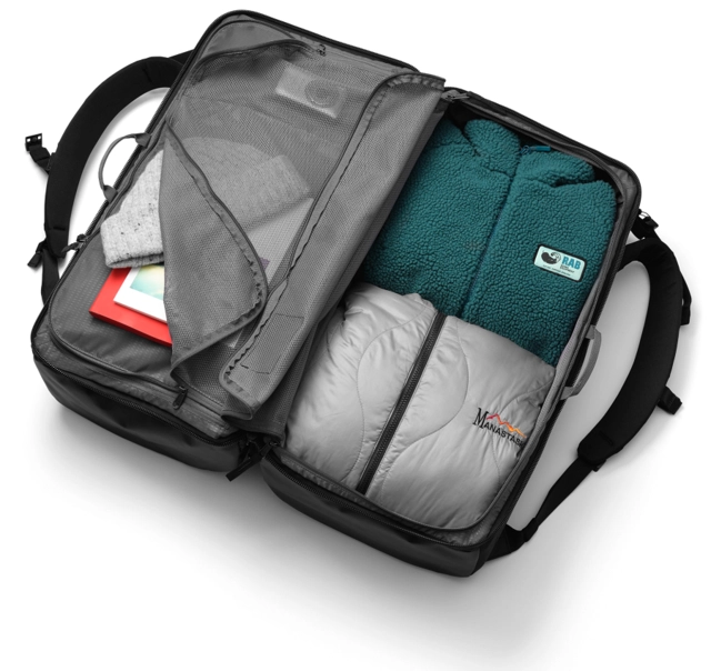 Db Roamer Pro Split Duffel 70L Black Out 