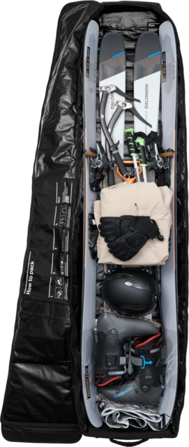 Db Snow Roller Pro 127L Black Purple 