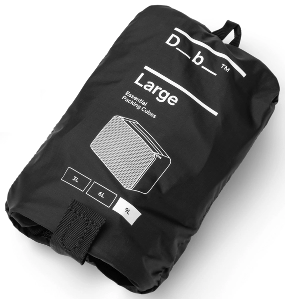 Db Essential Packing Cube Black Out - L