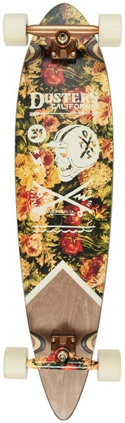 Dusters Moto Roses Longboard 37&quot; Maroon - 37&quot;