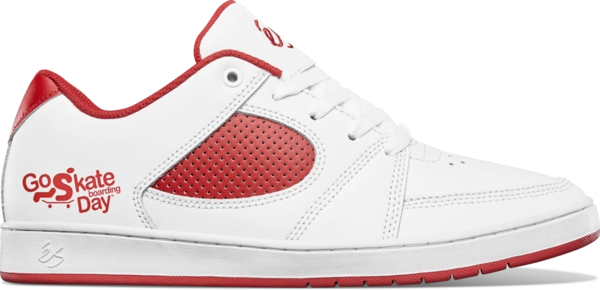 Es Accel Slim x Go Skateboarding White/Red