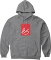 Es Main Block Hoodie Grey/Heather - L