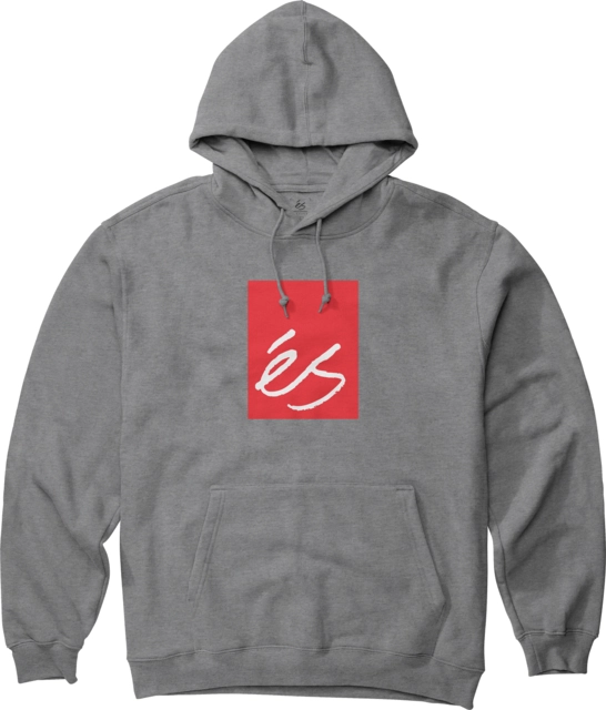 Es Main Block Hoodie Grey/Heather - L 