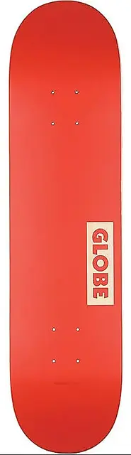 Globe Goodstock Deck Red - 7,75" 