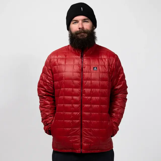 Jones Ultra Re-Up Down Recycled Jacket Safety Red - M 