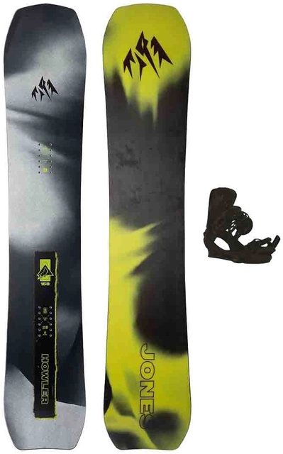 Jones Howler m/binding All Mountain/Freeride/Freestyle - Herre 