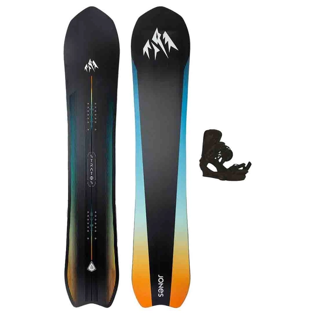 Jones Stratos m/binding All Mountain/Freeride - Herre 