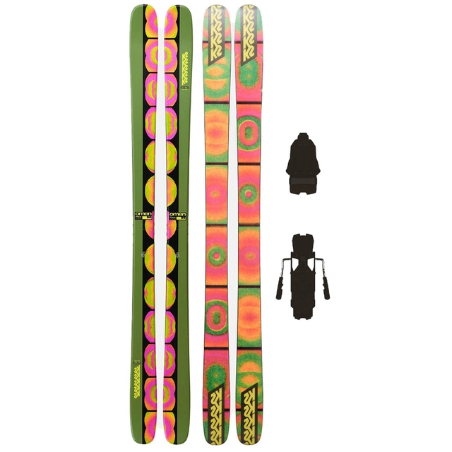 K2 Omen 90 m/binding Park/Freestyle - Unisex 