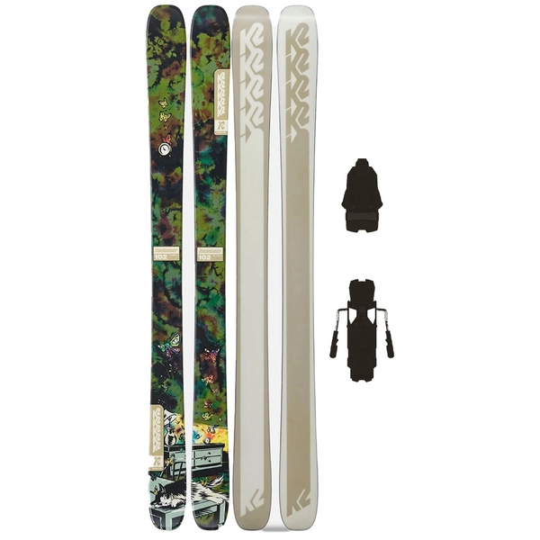 K2 Reckoner 102 Women m/binding All Mountain/Freestyle - Dame