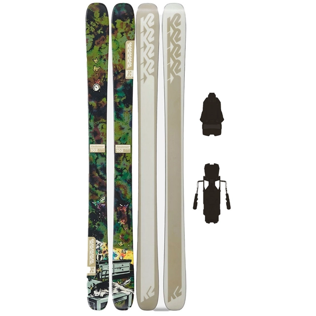 K2 Reckoner 102 Women m/binding All Mountain/Freestyle - Dame 