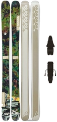K2 Reckoner 102 Women m/binding Topptur/Freeride - Dame
