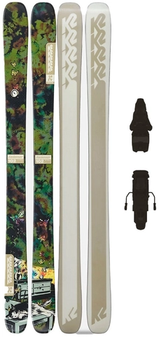K2 Reckoner 102 Women m/binding Topptur/Freeride - Dame