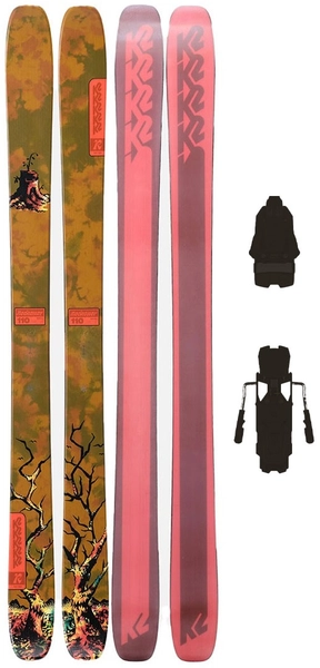 K2 Reckoner 110 m/binding All Mountain/Freestyle - Herre