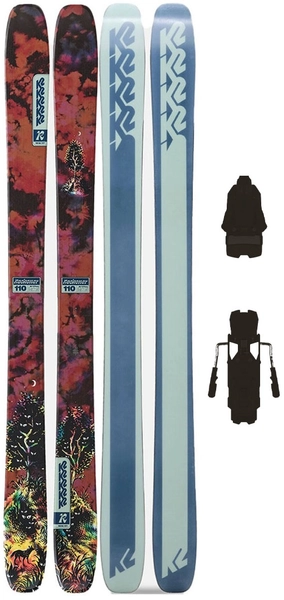 K2 Reckoner 110 Women m/binding All Mountain/Freestyle - Dame