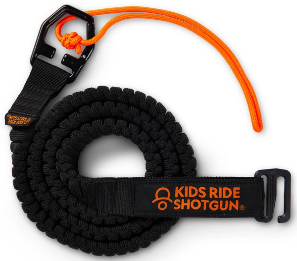 Kids Ride Shotgun Quick Fit MTB Tow Rope Black