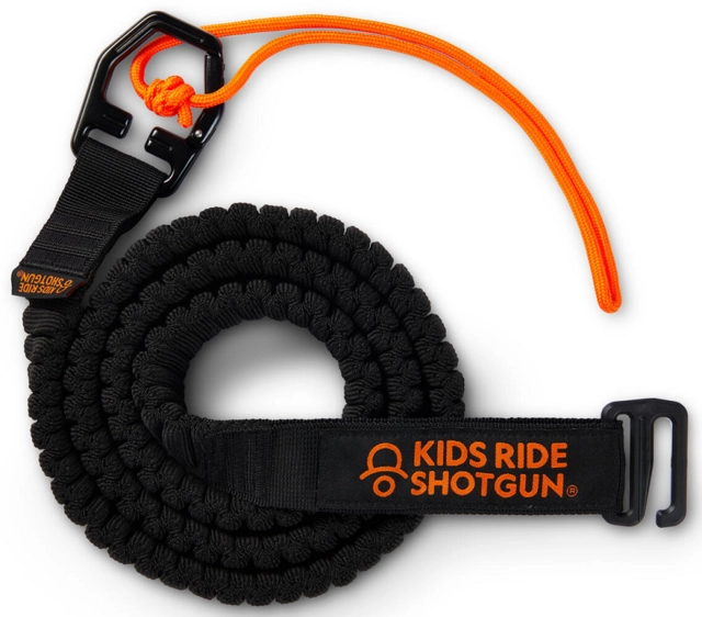 Kids Ride Shotgun Quick Fit MTB Tow Rope Black 