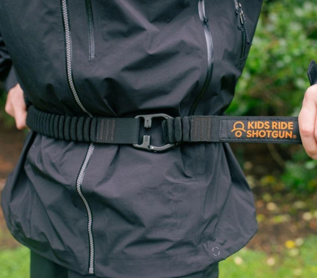 Kids Ride Shotgun Quick Fit MTB Tow Rope Black 