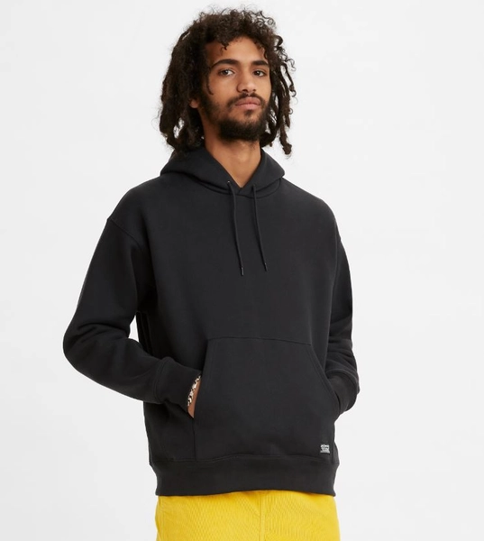 Levis Skate Hooded Sweatshirt Anthracite Night