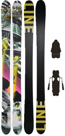 Line Bacon 108 m/binding All Mountain/Freestyle - Unisex