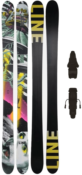 Line Bacon 108 m/binding Topptur/Freeride - Unisex