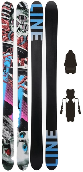 Line Bacon 115 m/binding All Mountain/Freestyle - Unisex