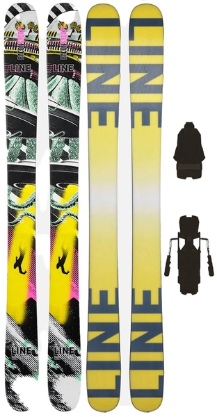 Line Bacon Shorty m/binding All Mountain/Freestyle - Barn/Junior