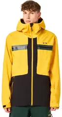 Oakley TC Reduct Earth Shell Jacket Amber Yellow/Hunter Green - M