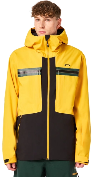 Oakley TC Reduct Earth Shell Jacket Amber Yellow/Hunter Green